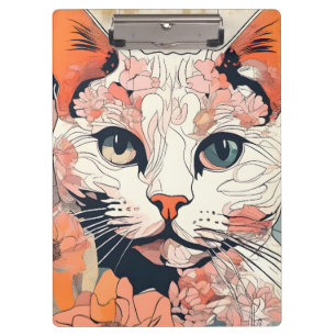 Artsy Cat Clipboard