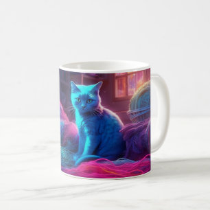 Artsy Cat Coffee Mug