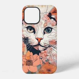 Artsy Cat iPhone 12 Case