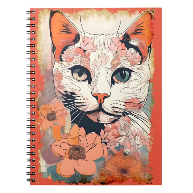 Artsy Cat Notebook (Front)