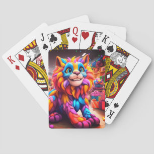 Artsy Cat Playing Cards