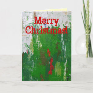 Artsy Christmas Card! Holiday Card