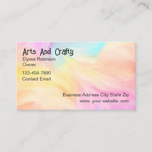 Artsy Crafts And Crafty Business Cards