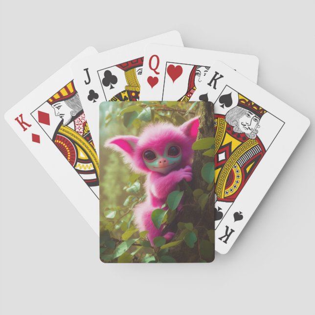 Artsy Creature Playing Cards (Back)