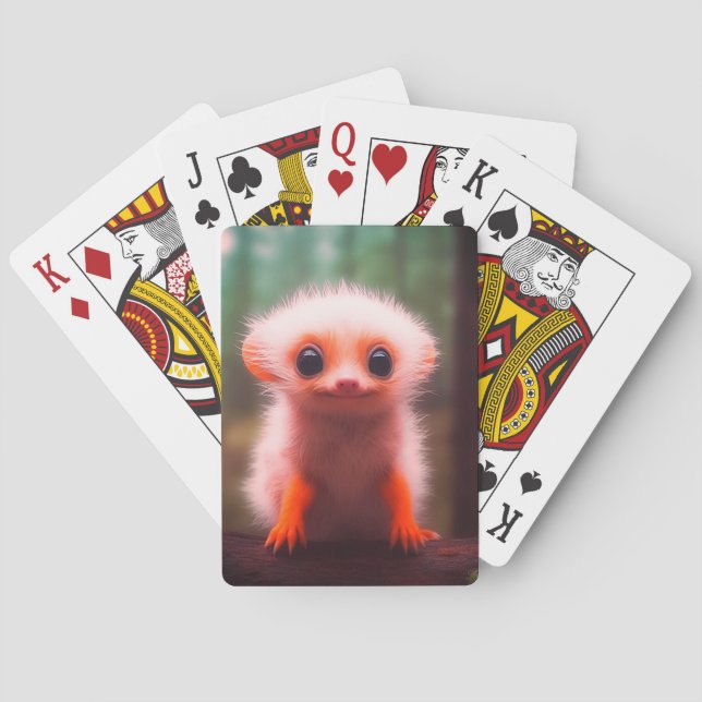 Artsy Creature Playing Cards (Back)