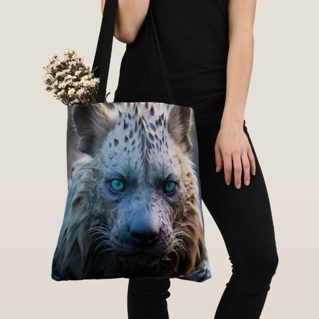 Artsy Creature Tote Bag (Close Up)
