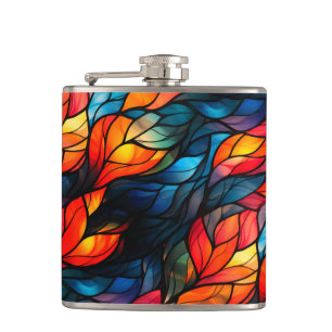 Artsy Design Hip Flask