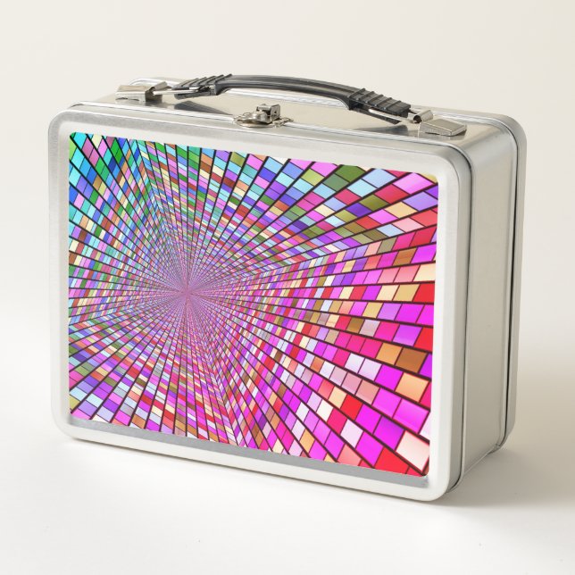 Artsy Design Metal Lunch Box (Front)