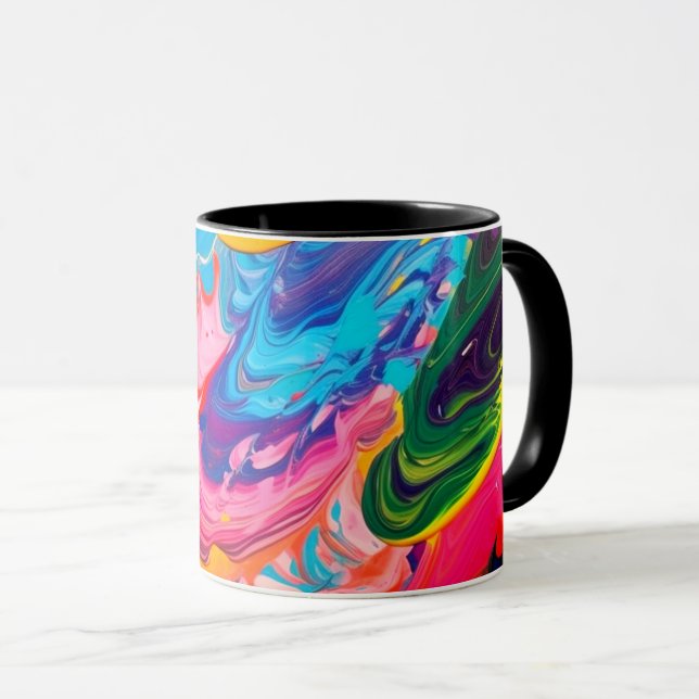 Artsy Design Mug (Front Right)