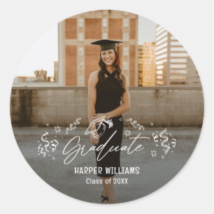 Artsy Doodles Graduation Stickers Envelope Seals