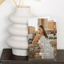 Artsy Doodles Graduation Thank You Card