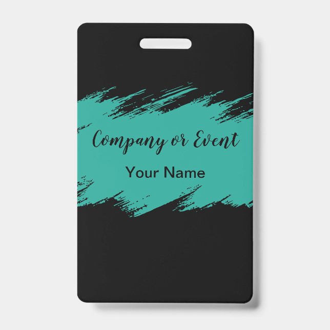 Artsy Event Badges ID Badge (Front)