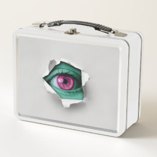 Artsy Eye Metal Lunch Box