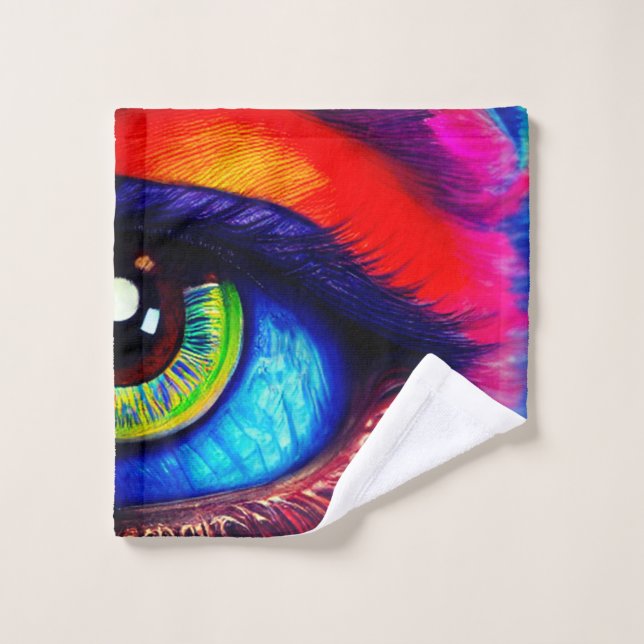 Artsy Eye Wash Cloth (Wash Cloth)