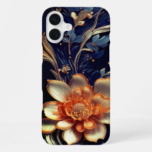 Artsy Flower Design Phone Case