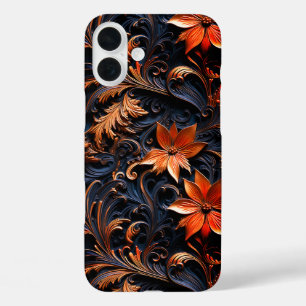 Artsy Flowers iPhone 16 Plus Case