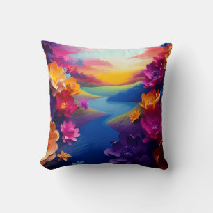 Artsy Flowers Cushion