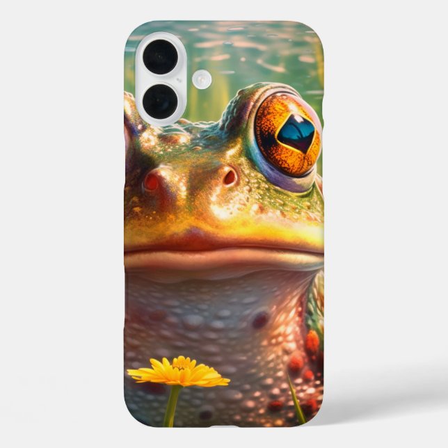 Artsy Frog Phone Case (Back)