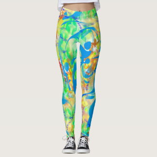 Artsy Galore CBDOilPrincess Leggings