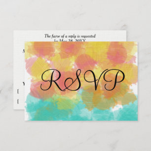 Artsy Gouache RSVP Watercolor