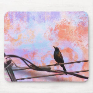 Artsy Grackle Mouse Pad