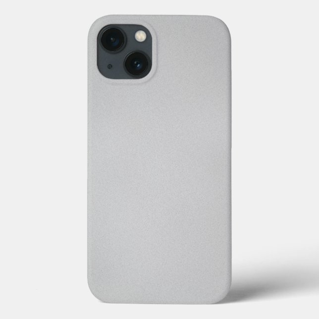 Artsy Grey Grainy Texture Case-Mate iPhone Case (Back)