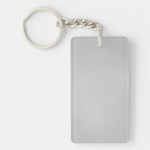 Artsy Grey Grainy Texture Key Ring