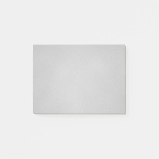 Artsy Grey Grainy Texture Post-it Notes (Front)