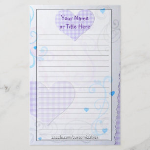 Artsy Heart Stationery