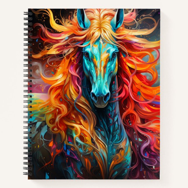Artsy Horse Notebook (Front)