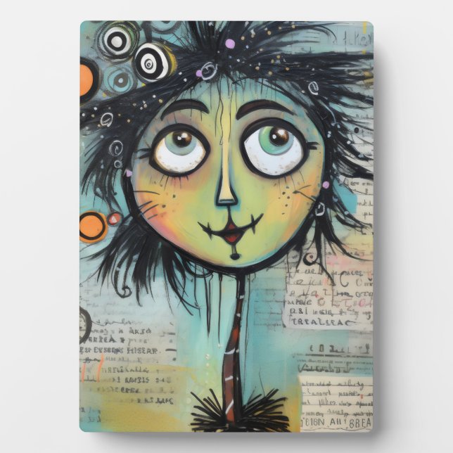 Artsy Ladies 9 Plaque (Front)