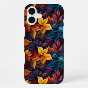 Artsy Leaves iPhone 16 Plus Case