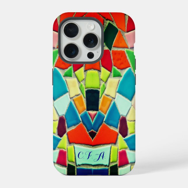 Artsy Mosaic  iPhone Case (Back)