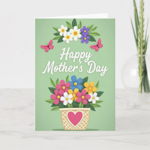 Artsy Mothers Day Card