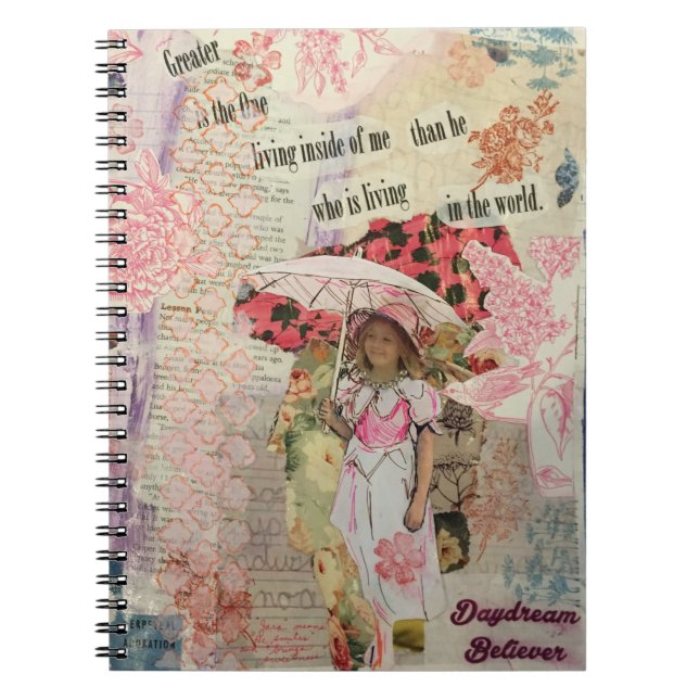 Artsy Notebook "Daydream Believer" (Front)