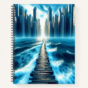 Artsy Path Spiral Notebook
