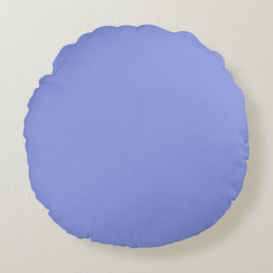 Artsy Periwinkle Round Cushion
