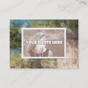 Artsy Photo Frame Biz Card