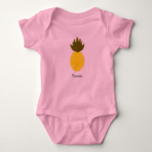 Artsy Pineapple Baby Bodysuit