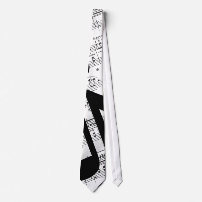 Artsy Sheet Music Tie (Front)
