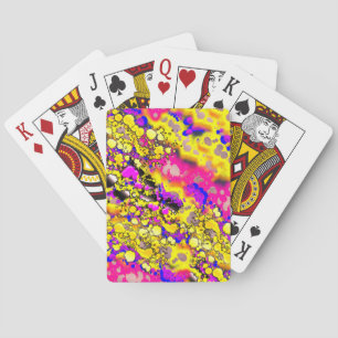 Artsy Splash Art Playing Cards