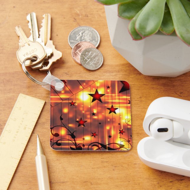 Artsy Stars Key Ring (Desk)