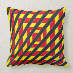 Artsy Striped Design Cushion