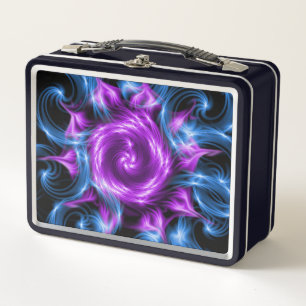 Artsy Swirl Metal Lunch Box