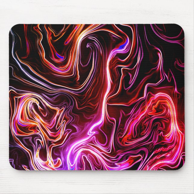 Artsy Swirl Mouse Pad (Front)