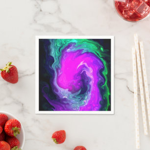 Artsy Swirls Napkin