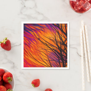 Artsy Tree Napkin