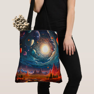 Artsy World Tote Bag