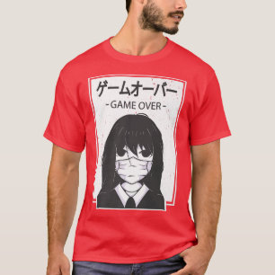 Artwork Game Over Indie Japan Otaku  T-Shirt