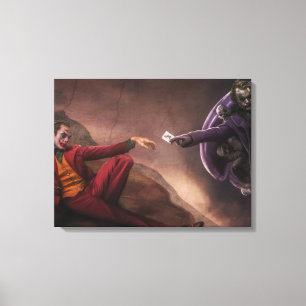 Artwork Joker Premium Wrapped Canvas (Gloss)